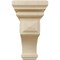 Ekena Millwork 4"W x 4 3/4"D x 8"H Small Woodruff Wood Corbel, Rubberwood CORW04X04X08WFRW - alternate 3